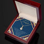 A Ribbon Of Strength - Keep Shining - Alluring Beauty Necklace