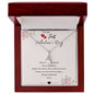 Our First Valentine's - Here's To Many More - Alluring Beauty Necklace