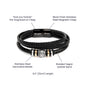 Happy Birthday - Incredible Man - Love Bracelet