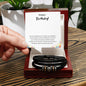 Happy Birthday - Incredible Man - Love Bracelet