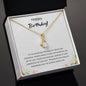 Happy Birthday - Incredible Woman - Alluring Beauty Necklace