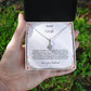 To My Wife - Expressing Feelings - Alluring Beauty Necklace - Love Your Husband