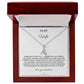 To My Wife - Expressing Feelings - Alluring Beauty Necklace - Love Your Husband